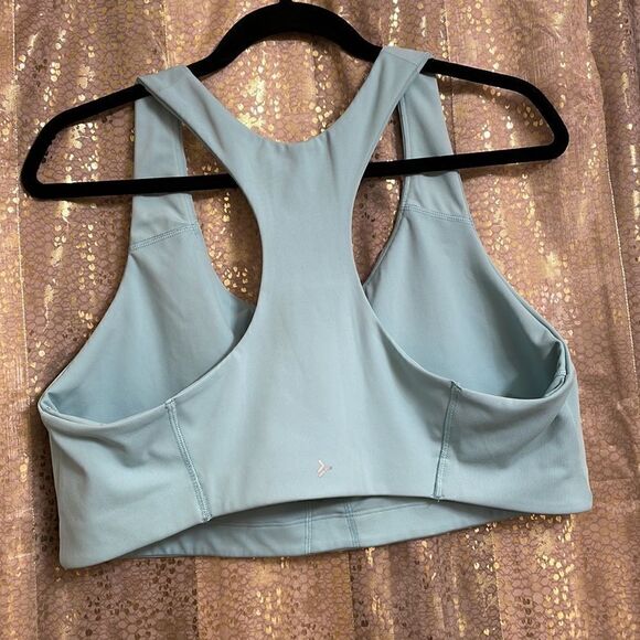 Old Navy active go dry power soft mint green/blue sports bra, size XXL - Picture 2 of 4
